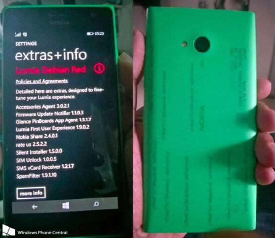 诺基亚自拍手机Lumia 730谍照曝光_手机技巧