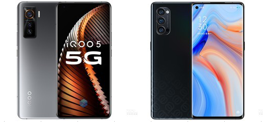 iqoo5与opporeno4pro哪一个好 iqoo5与opporeno4pro区别介绍