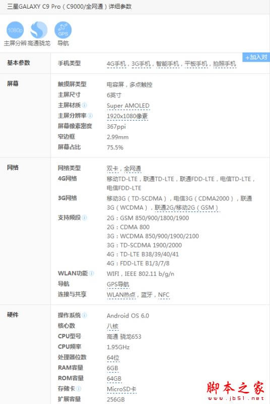 三星c9pro与C7有什么不同？三星盖乐世c9pro与C7详细区别对比评测