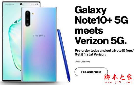 三星Galaxy Note 10+ 5G版外观疑曝光