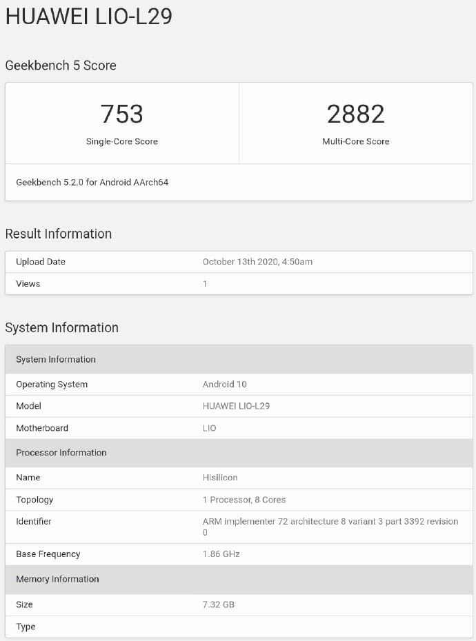 Mate 40性能暴涨70% 华为 Mate 40 Pro 首个跑分出炉_安卓手机_手机学院_本站