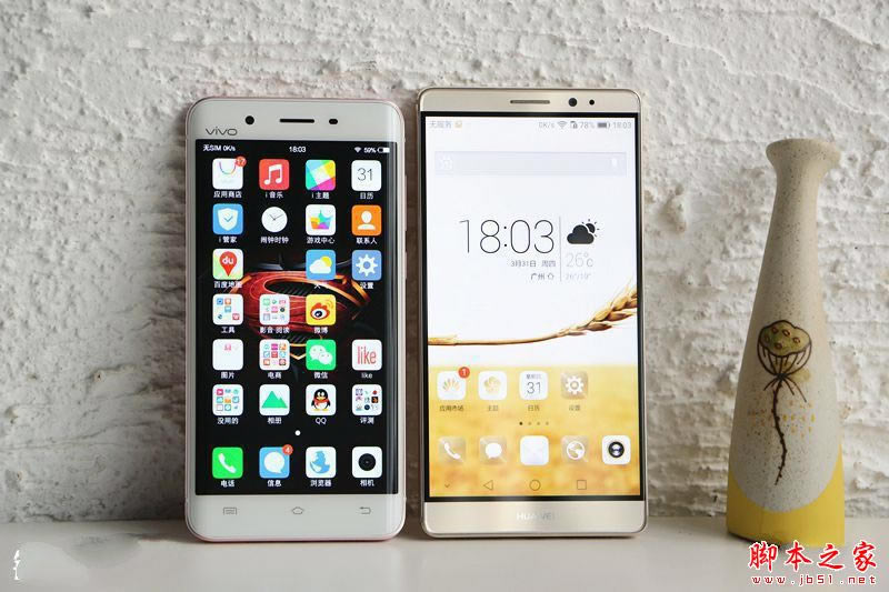 vivo Xplay5和华为Mate8哪个值得买?vivo Xplay5和华为Mate 8全方位区别对比评测 _手机评测_手机学院_本站