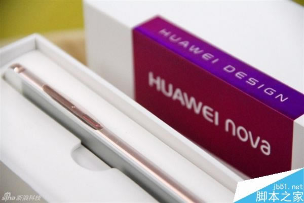 华为5寸新机nova玫瑰金版开箱图赏:比iPhone7还美_安卓手机_手机学院_本站