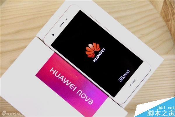 华为5寸新机nova玫瑰金版开箱图赏:比iPhone7还美_安卓手机_手机学院_本站