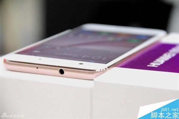 华为5寸新机nova玫瑰金版开箱图赏:比iPhone7还美_安卓手机_手机学院_本站
