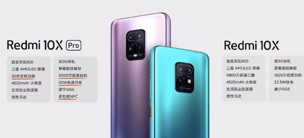 Redmi 10X与荣耀X10哪一个好 Redmi 10X与荣耀X10对比介绍