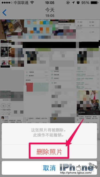 iPhone6 iOS8.4如何删除照片？_iphone指南