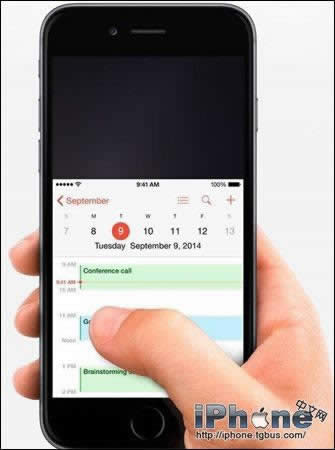iPhone6 Plus单手模式怎么运用？_iphone指南