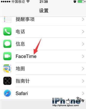 iPhone6如何激活facetime？_iphone指南