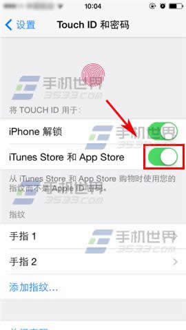 苹果iPhone6S购买App时如何运用指纹?_iphone指南