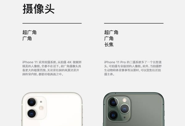 iPhone11与iPhone11 pro哪一个好？iPhone11 pro与iPhone11区别对比评测