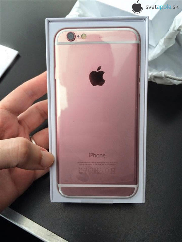 iPhone 6S全新“颜色”抢先看:漂亮!