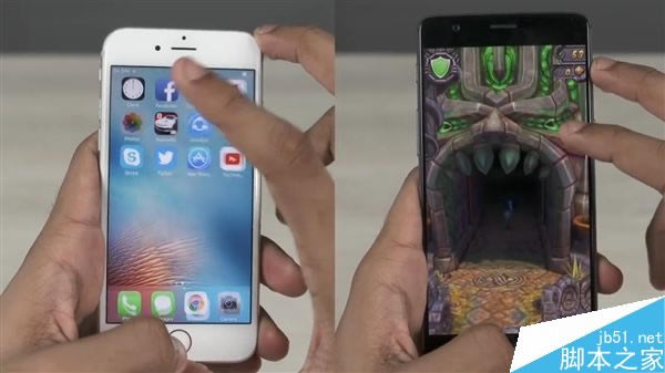 一加3对比iPhone 6S速度测试:遗憾落败