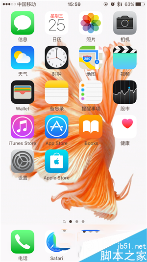 iPhone6s动态壁纸不动怎么回事 iPhone6s动态壁纸不动的解决办法_苹果手机_本站