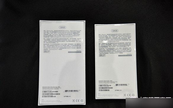 苹果iPhone6和iPhone6 Plus国行开箱详细对比图赏_苹果手机_手机学院_本站