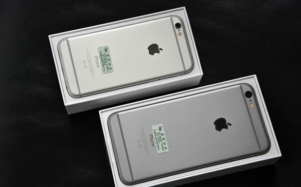 苹果iPhone6和iPhone6 Plus国行开箱详细对比图赏_苹果手机_手机学院_本站