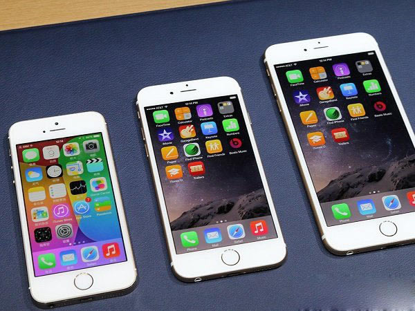苹果6与苹果6 Plus有何不同?iPhone6和iPhone6 Plus外观对比图赏_手机资讯_手机学院_本站