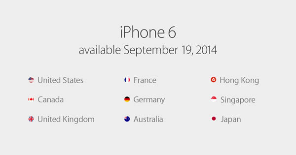 苹果iPhone6/iPhone6 Plus首发市场无中国大陆 黄牛开价已上万_手机资讯_手机学院_本站