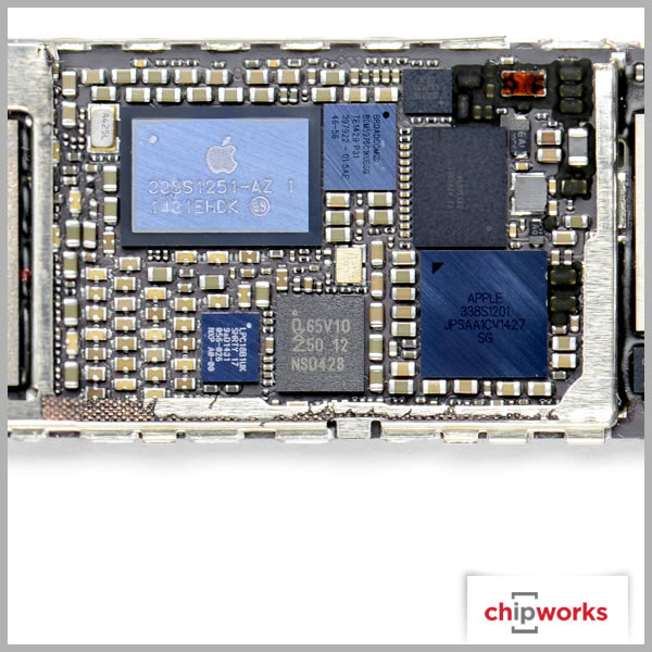 iPhone 内部芯片是什么样?苹果iPhone 6/ 6 Plus各个芯片大剖析(图赏)_苹果手机_手机学院_本站