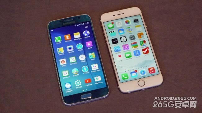【图文+视频】三星S6和iPhone6有什么不同和共同之处?_手机评测_手机学院_本站
