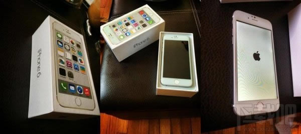 iPhone6包装盒爆光 现iPhone6开机Logo3