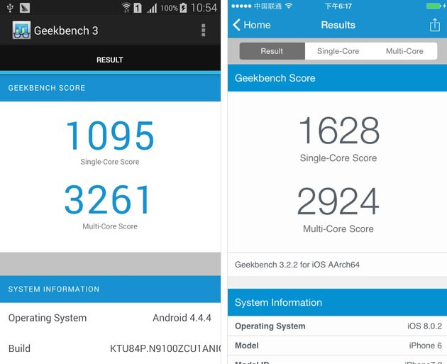 iphone6与note4哪一个好?三星Note4与iPhone6对比评测图文详细介绍