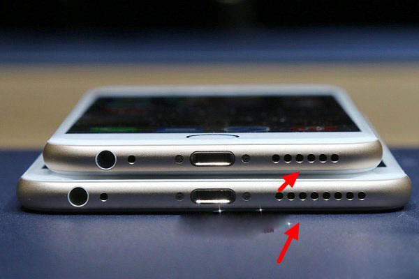 苹果6与苹果6 Plus有何不同?iPhone6和iPhone6 Plus外观对比图赏_手机资讯_手机学院_本站