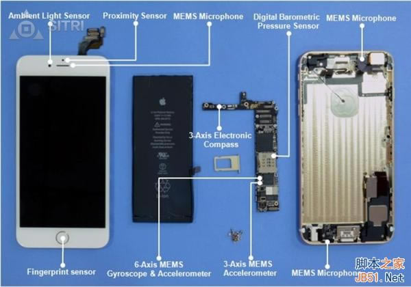 百年难得一见!iPhone 6 Plus传感器显微全集