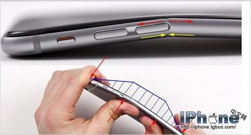 图解iPhone6/plus为何容易掰弯 原因是什么?_手机资讯_手机学院_本站