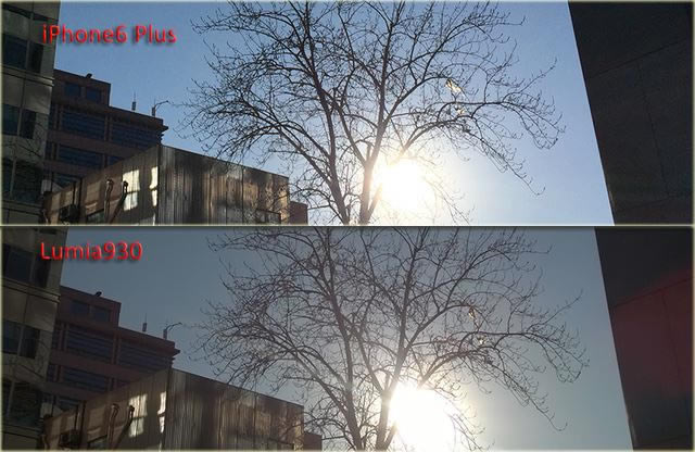 诺基亚Lumia930/苹果iPhone6 Plus比拍照
