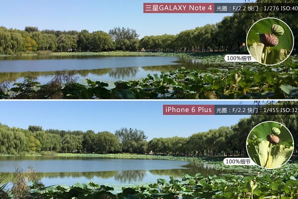 Note4和iPhone6 Plus拍照哪个好?三星Note4与苹果6 Plus拍照样张图对比_手机知识_手机学院_本站