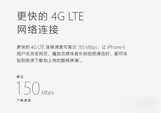 国行iPhone6预售 你可以体验这些iPhone6/6 Plus新网络技术