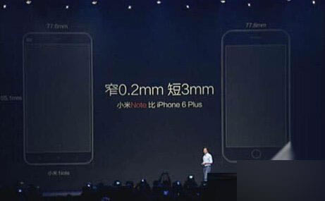 小米Note对比iPhone6 plus 是配置逆天还是自信过头