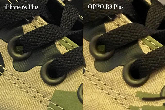 OPPO R9 Plus对比iPhone 6s Plus