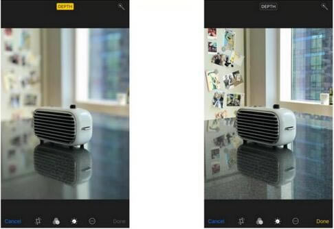 苹果iOS11小技巧:如何取消iphone7plus人像模式的景深效果?_苹果手机_手机学院_本站