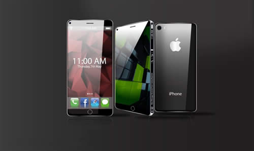 iPhone8概念设计曝光：侧面屏亮了！