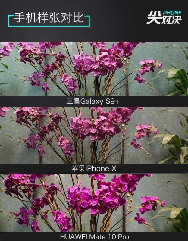 谁是顶级旗舰机?三星Galaxy S9+、iPhone X和华为Mate10 Pro详细对比评测_手机评测_手机学院_本站