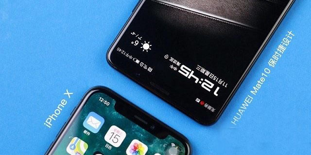 iPhone X和华为Mate10保时捷版哪个好?华为Mate10保时捷版和苹果X性能拍照外观全面对比评测