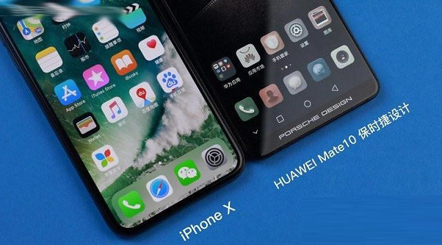 iPhone X和华为Mate10保时捷版哪个好?华为Mate10保时捷版和苹果X性能拍照外观全面对比评测