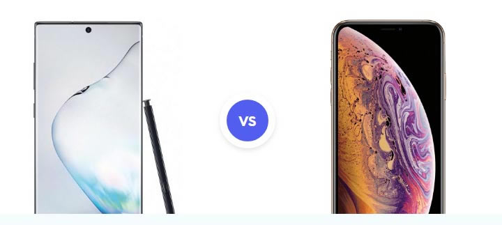 三星Note 10+和iPhone Xs Max哪款更值得入手 Note 10+和Xs Max对比评测_手机评测_手机学院_本站