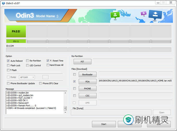 三星GALAXY Note 4(N9106W联通4G) 恢复教程兼救砖