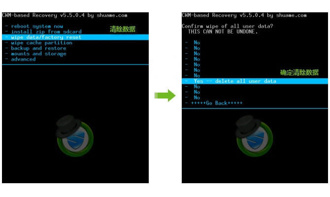 摩托罗拉Droid 2 Global手动刷入recovery以及卡刷固件教程