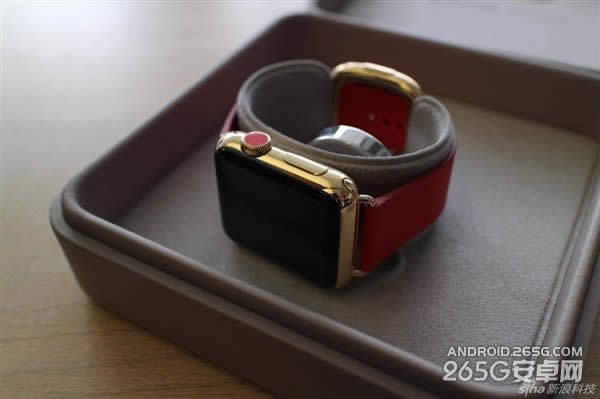 Apple Watch 12万玫瑰金版真机图赏_数码配件