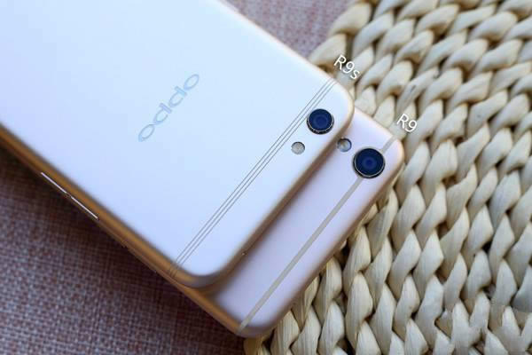 OPPO R9s与R9外观有什么不同？OPPO R9s与OPPO R9真机比较_手机技巧