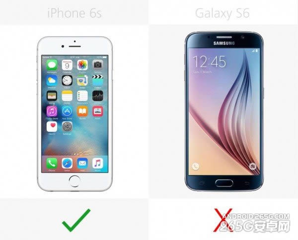 三星S6与iPhone6S如何选？_手机技巧