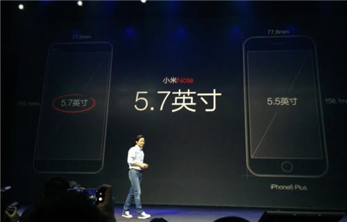 小米Note怎么样?小米Note与iPhone6 Plus对比评测_手机评测_手机学院_本站
