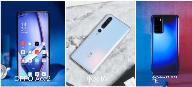 4K价位认清需求再下手:小米10、华为P40、OPPO Ace2选谁最好?