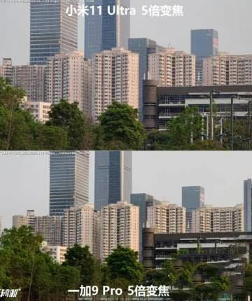 小米11ultra和一加9pro哪款拍照好 小米11ultra和一加9pro拍照对比_手机评测_手机学院_本站