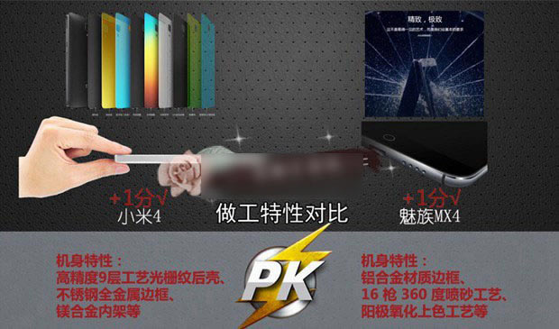 魅族MX4与小米4哪个好用?小米4和魅族MX4对比评测图文详解_手机评测_手机学院_本站