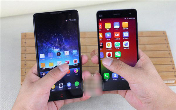 努比亚z7max和小米4哪款好看?小米4与努比亚Z7 Max手机外观对比图赏_安卓手机_手机学院_本站